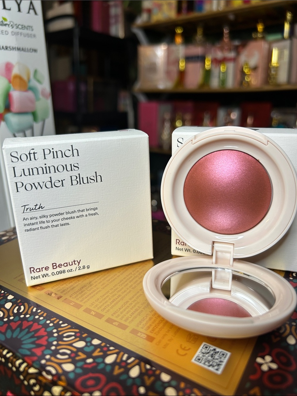 Rare Beauty Soft Pinch Luminous Powder Blush — TRUTH (Shimmering Rose)
